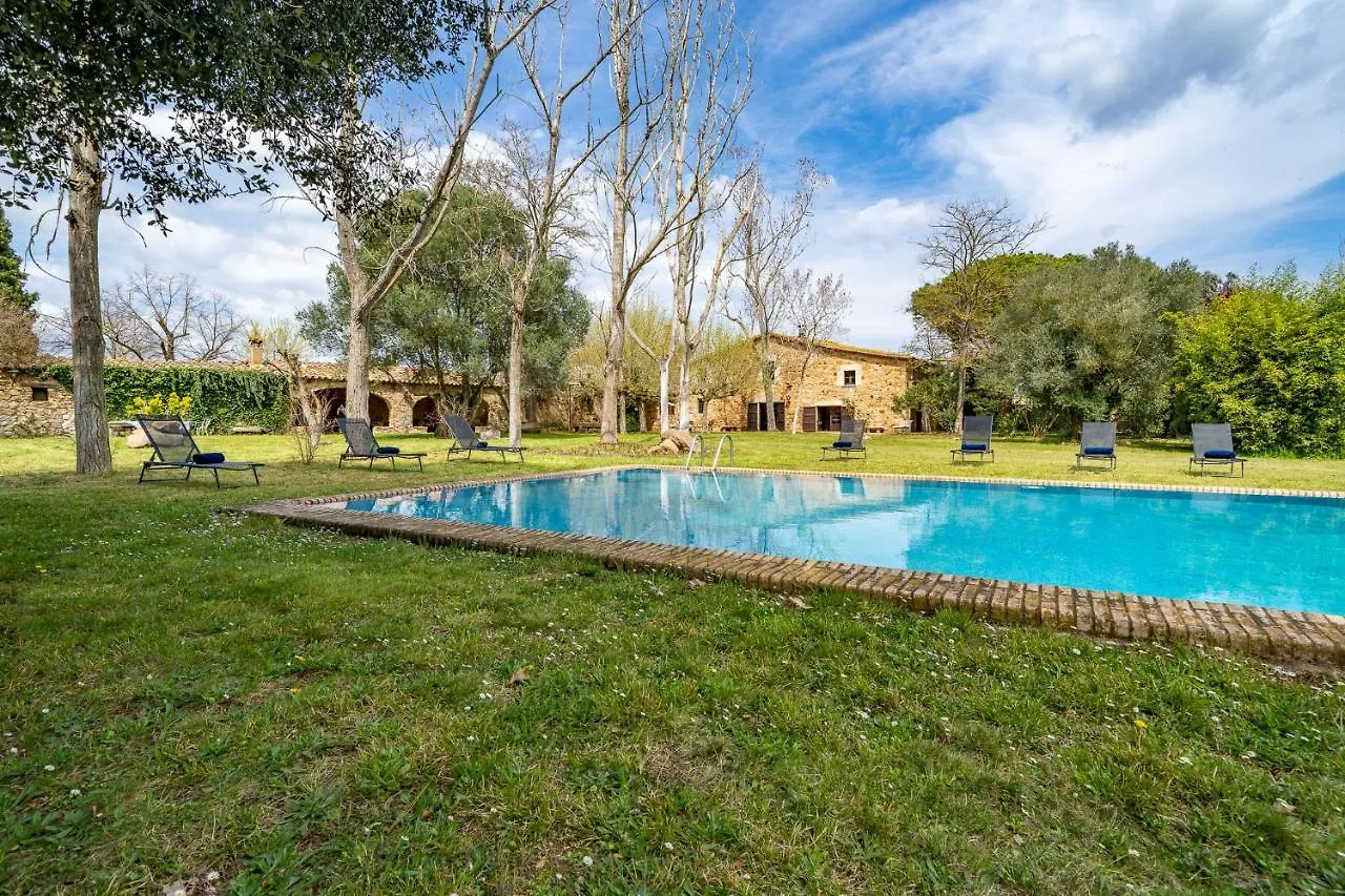 Masia Marco Lux, Ideal Familias Con Gran Zona Exterior Y Piscina Llagostera Spagna